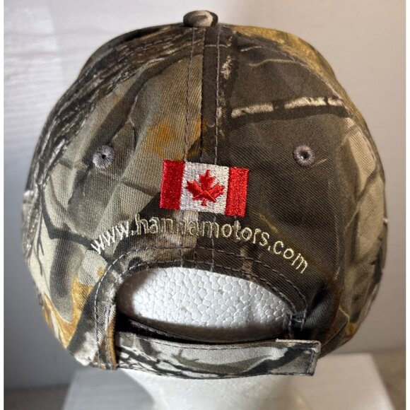 Ford Camouflage Baseball Hat Adjustable Strap 100% Cotton Hanna Motors - Picture 3 of 6